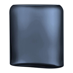 Ваза Nude Glass Слои 27.6см голубая