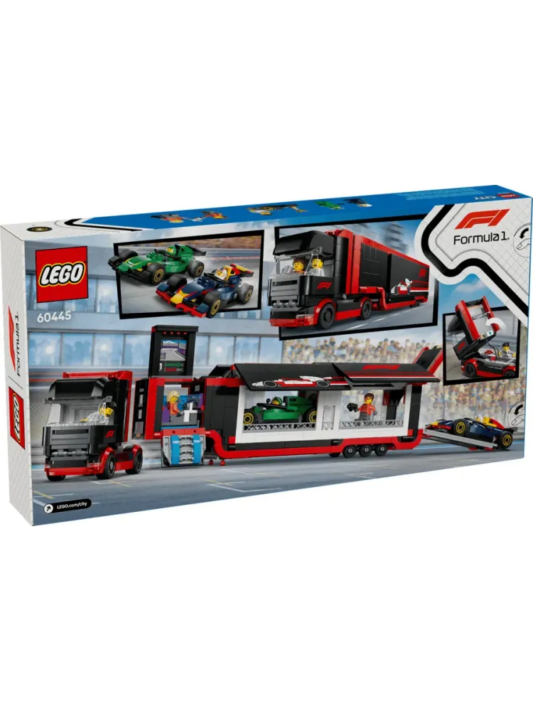 Конструктор Сity 60445 Грузовик для болидов Formula 1