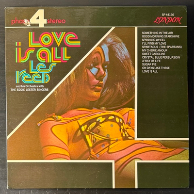 Les Reed And His Orchestra ‎– Love Is All (США 1969г.)