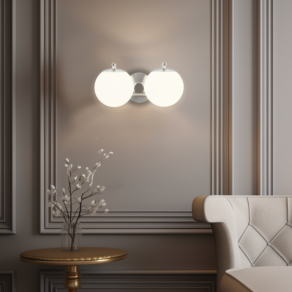 Citilux Адам Смарт CL228B321 LED Бра Матовый Хром