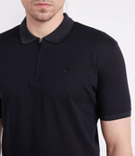 поло Emporio Armani - темно-синий(3R1F75 1JTKZ)