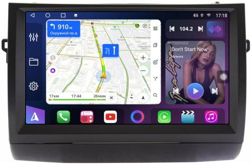 Магнитола для Toyota Prius 20 2003-2011 (вниз, авто с JBL) - FarCar S500-TS10 монитор 9.5" QLED на Android 14, Быстрая, CarPlay, 4G SIM-слот