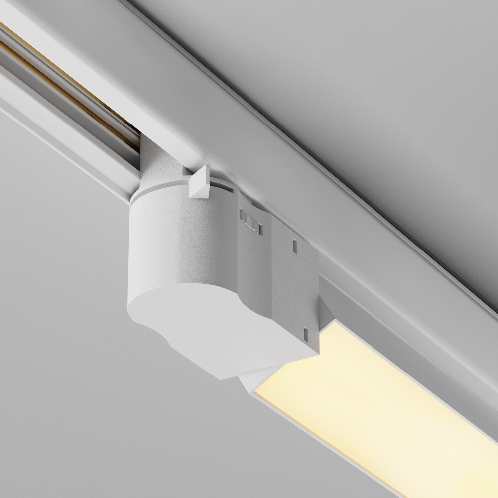 Трехфазный трековый светодиодный светильник Maytoni Basis TR196-3-10W2.7K-W