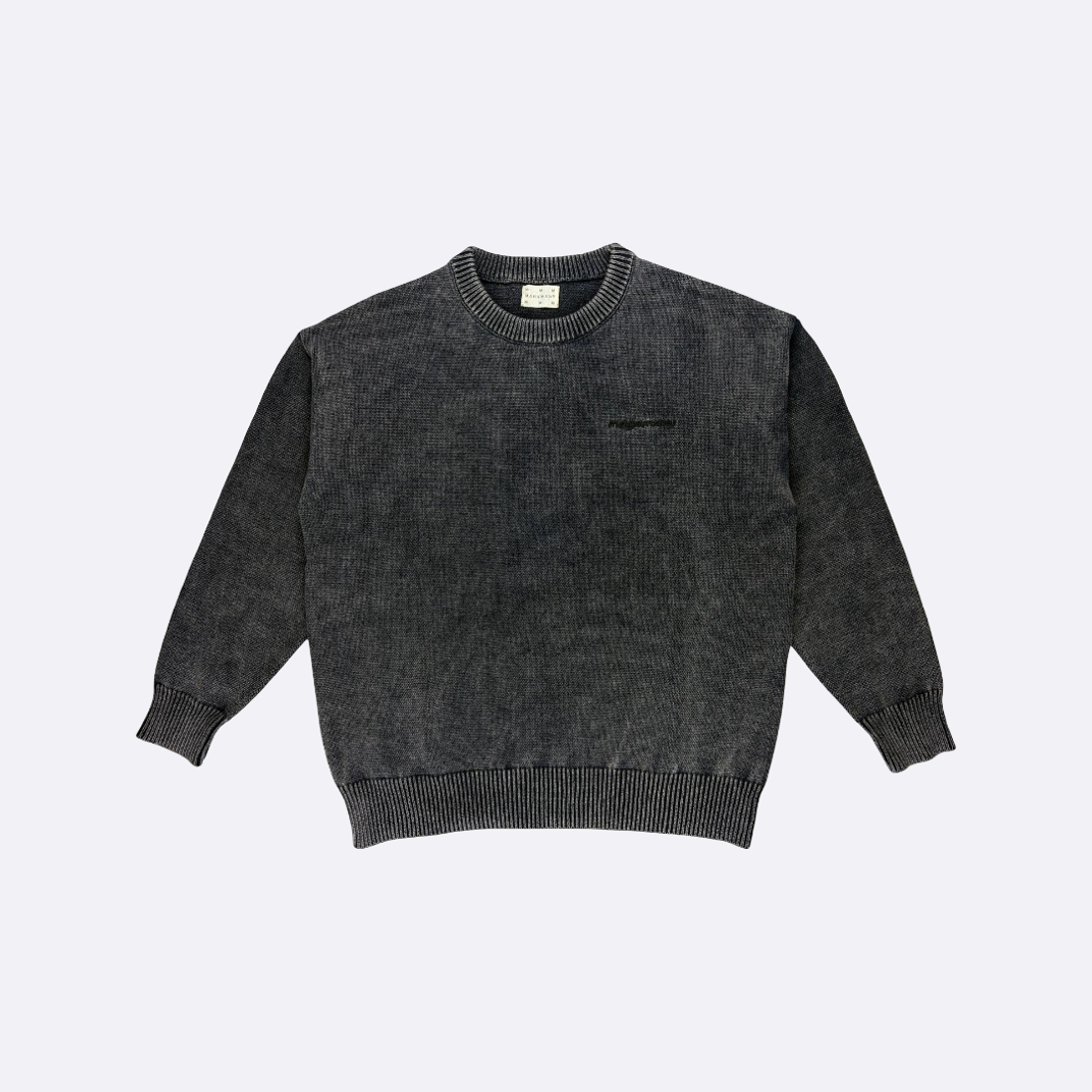 Купить Свитшот Magamaev Default knit (black/dye)