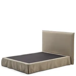 Кровать Jaira 160х200 см, коричневого цвета со съемным чехлом