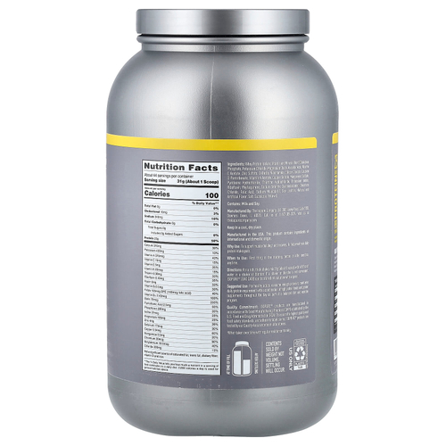 Isopure, протеиновый порошок без углеводов, со вкусом бананового крема, 1,36 кг (3 фунта)