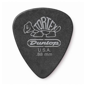 Медиаторы 72шт, 0,88мм, Dunlop 488R.88 Tortex Pitch Black Standard