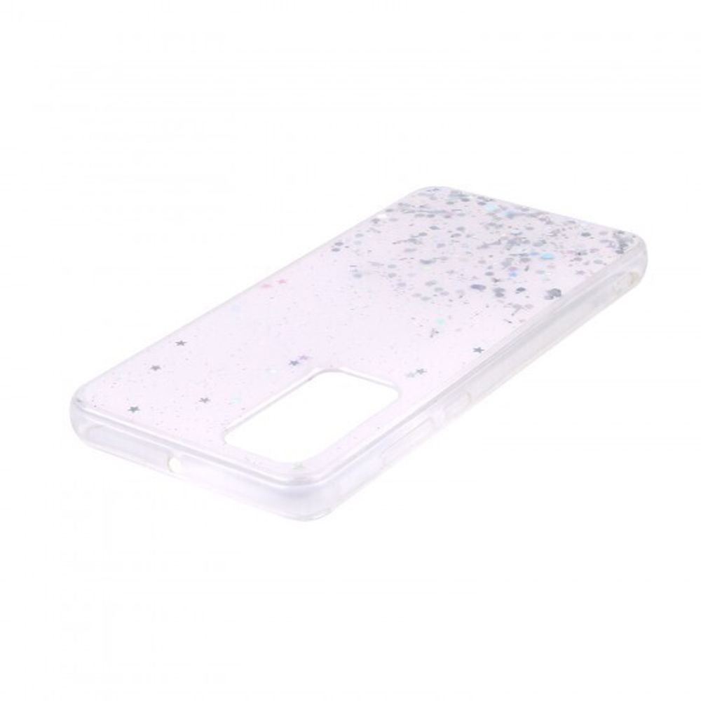 Чехол ТПУ с блестками для Huawei P40, 011057 Черный