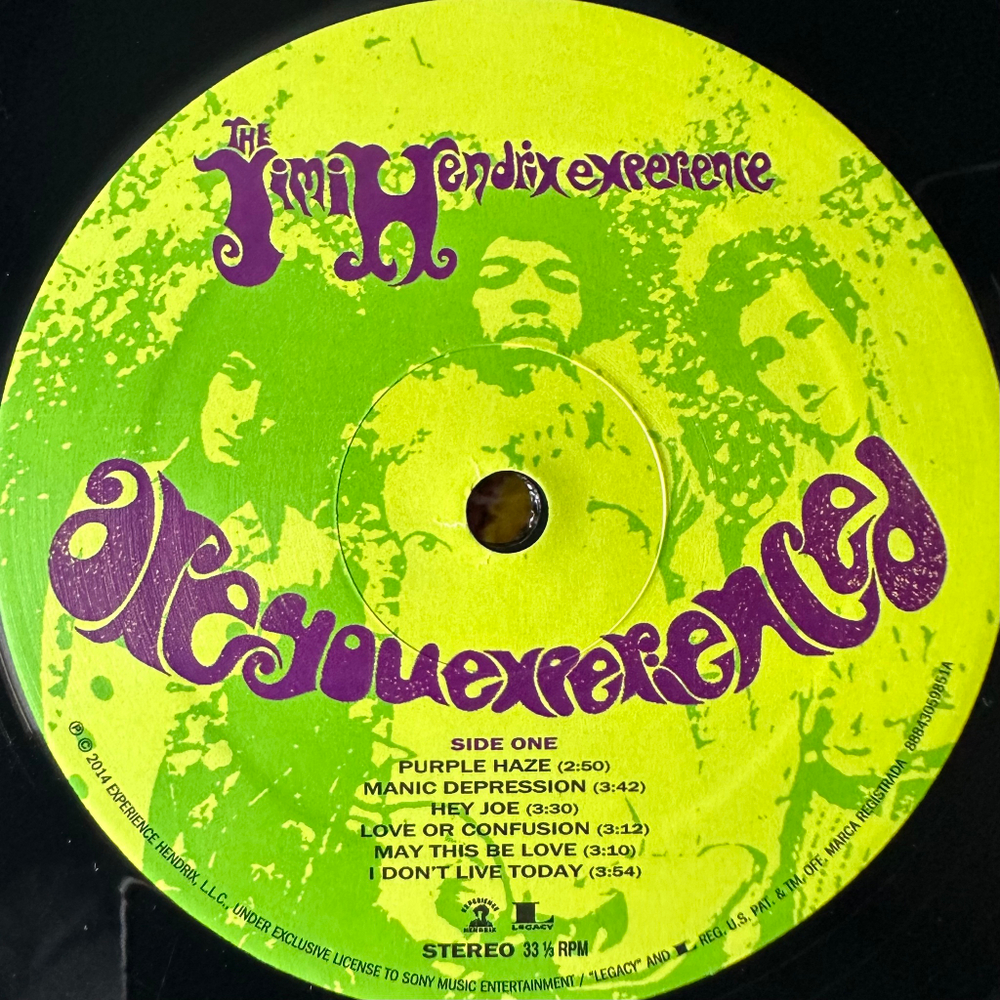 The Jimi Hendrix Experience ‎– Are You Experienced (США 2014г.)