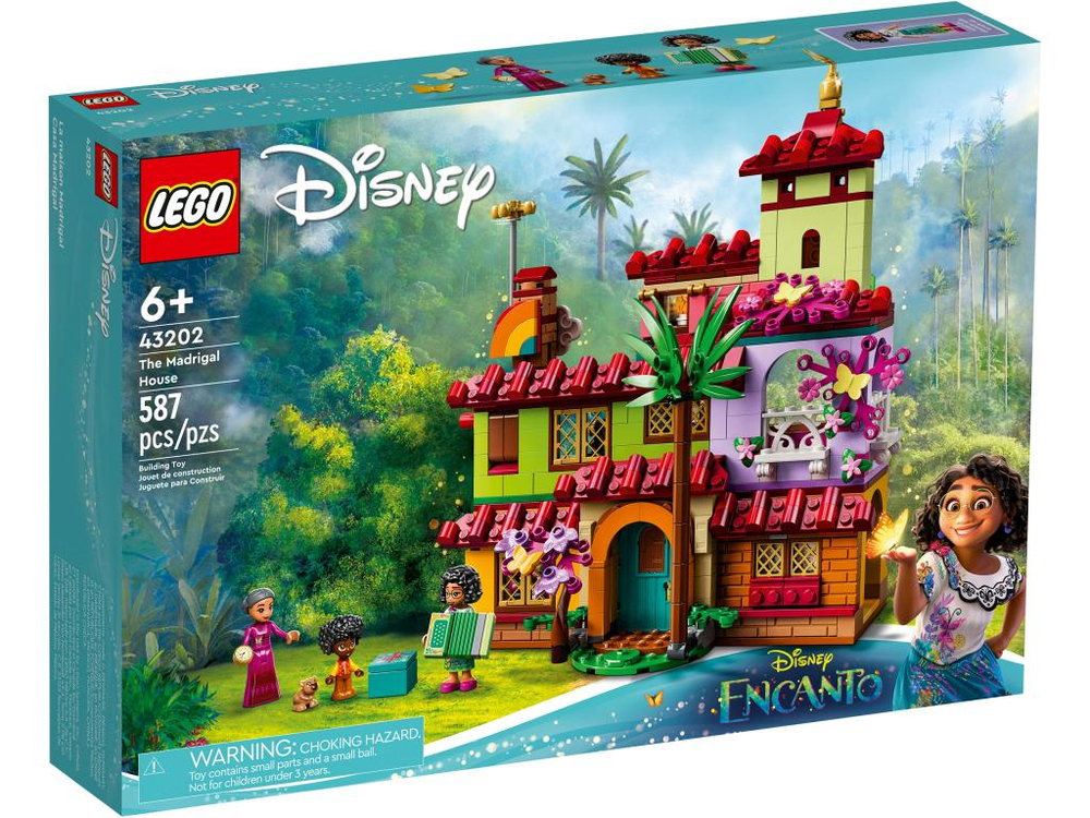 Конструктор Лего Дисней Дом семьи Мадригал | LEGO Disney Princess The Madrigal House - 43202, 587 деталей (6+)