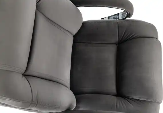 Кресло руководителя Бюрократ T-9925SL Fabric темно-серый Holland 18 крестов. металл хром