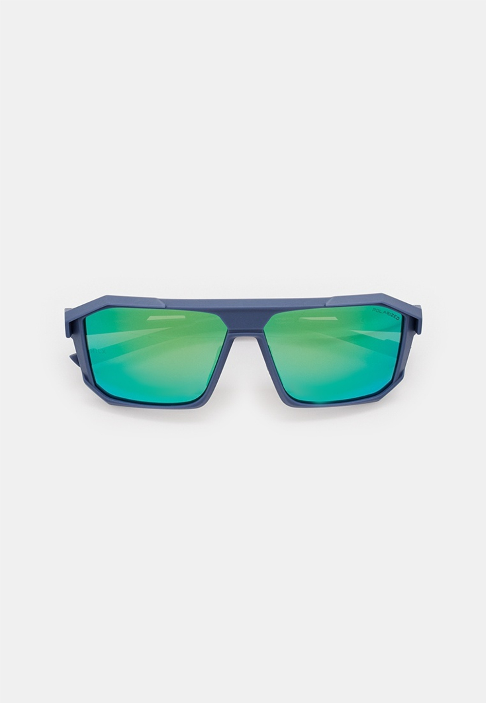 Спортивные очки HILX Juggernaut / Matt Solid Blue / Green Polarized Lens