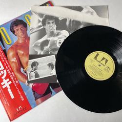 Винтажная виниловая пластинка LP Bill Conti, The Best Of Rocky Рокки Бальбоа (Япония 1982) (Оби)