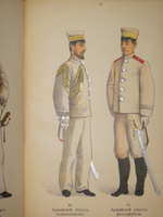 "Формы обмундирования японских сухопутных войск". 1905г.