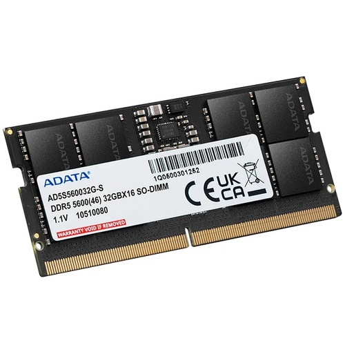 Модуль памяти NBook SO-DDR5 32GB, 5600Mhz, ADATA (AD5S560032G-S)