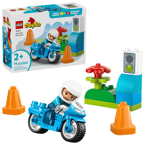 Конструктор LEGO Duplo 10471 Blue Police Motorcycle
