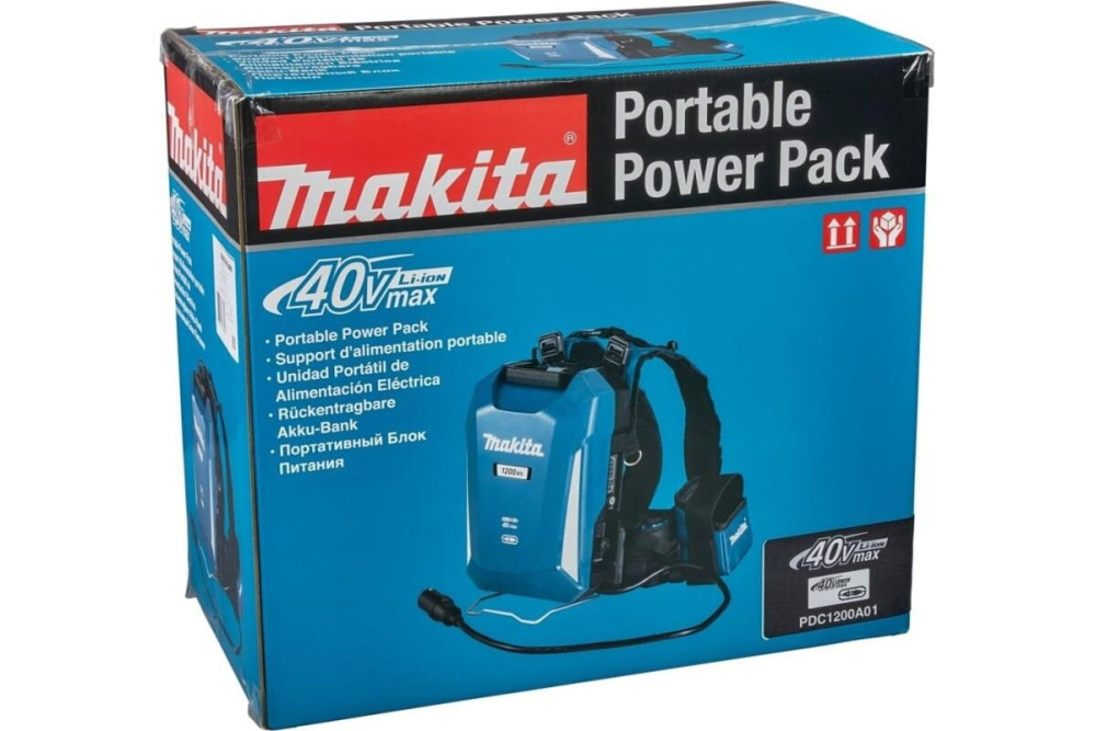 Ранцевый аккумулятор, PDC1200, 33,5 Ач, 1206 ВтЧ, LXT 36В, XGT, PDC Makita RUAPDC1200A01