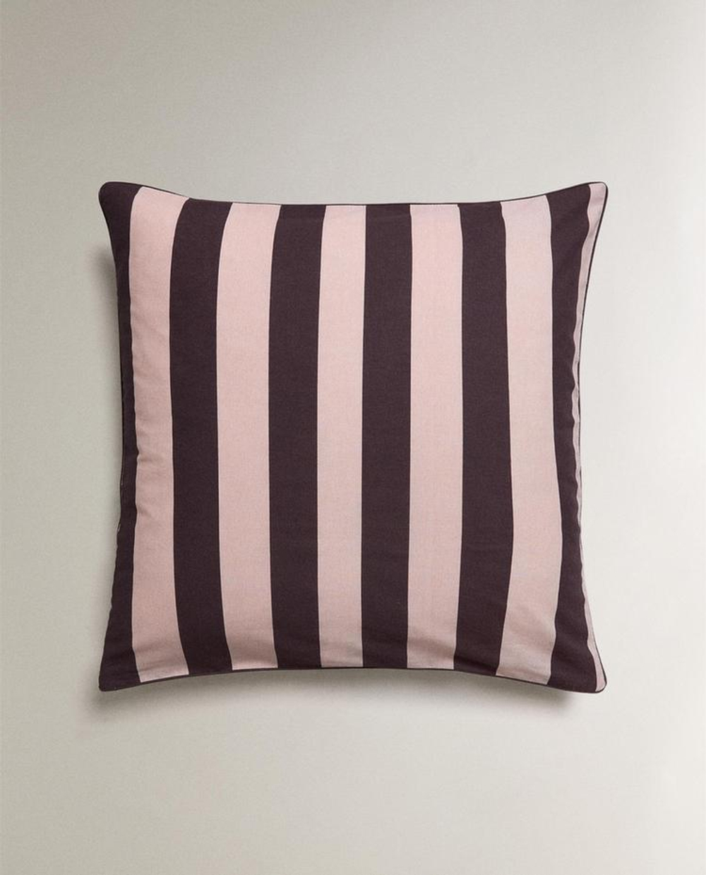ZARA HOME НАВОЛОЧКА В ПОЛОСКУ, РОЗОВЫЙ