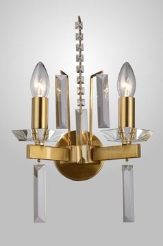 Бра Marron AP2 латунь Crystal Lux