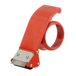 Диспенсер для упаковочного скотча Basir, цветной пластиково-металлический корпус, ширина втулки 50 мм