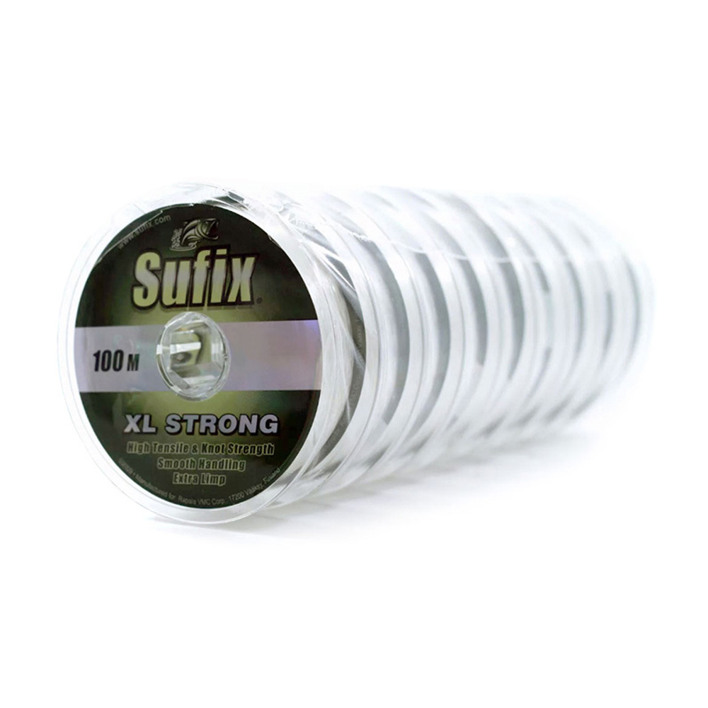 Леска SUFIX XL Strong x10 зеленая 100 м 0.30 мм 7,7 кг
