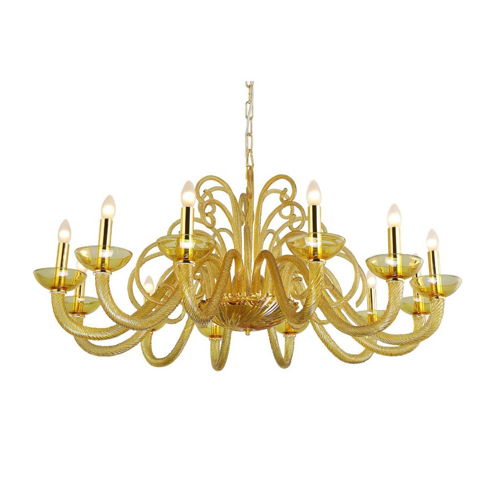 Люстра Crystallux AELITA SP12 GOLD