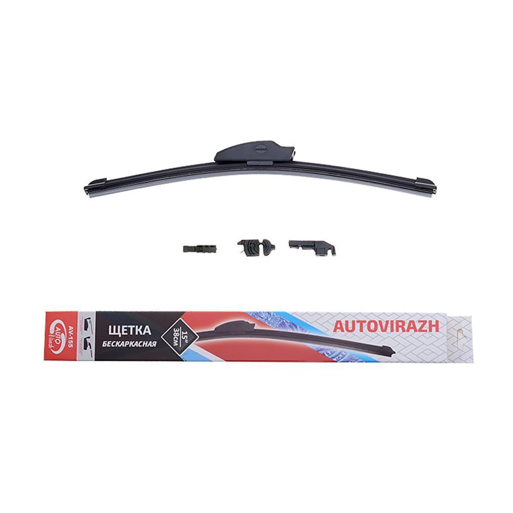 Щетка стеклоочистителя Autovirazh, бескаркасная, 14"/35 см, AV-001415