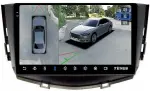 Магнитола для Lifan X60 2012-2016 - Teyes CC3-2K-360 на Android 10, Быстрая, 2K QLED, CarPlay, 4G SIM-слот, 4 камеры в комплекте