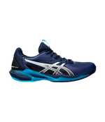 Asics Solution Speed FF 3 Глиняный синий простор-Белые кроссовки