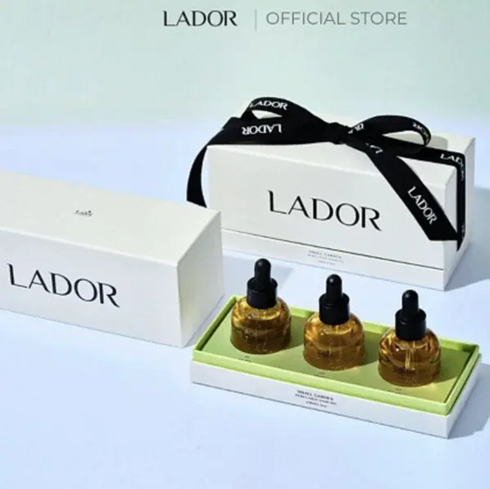 Lador Набор: Парфюмированное масло для волос - PERFUMED HAIR OIL TRIO SET ,3x30мл
