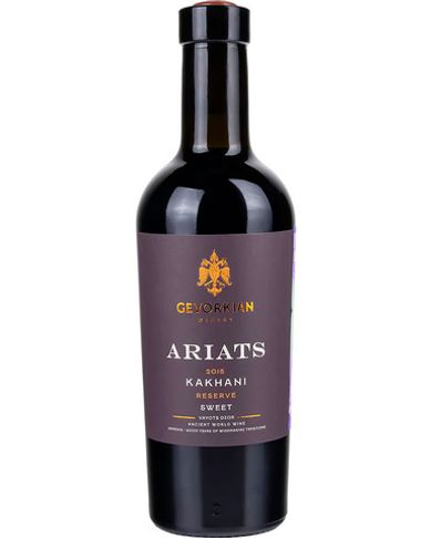 Вино Gevorkian Winery Красное Сладкое Ариац Кахани Резервное г.у. 2015 14,5%, 0,375 л, Армения