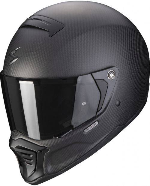 Купить Мотошлем Интеграл Scorpion EXO EXO-HX1 Carbon SE Solid / Матовый / Черный