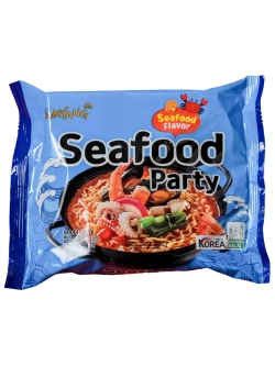 Лапша со вкусом морепродуктов 125 г * 3 шт