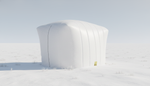 Бескаркасная тент-палатка МногоТентов 5x3x2,5 м.