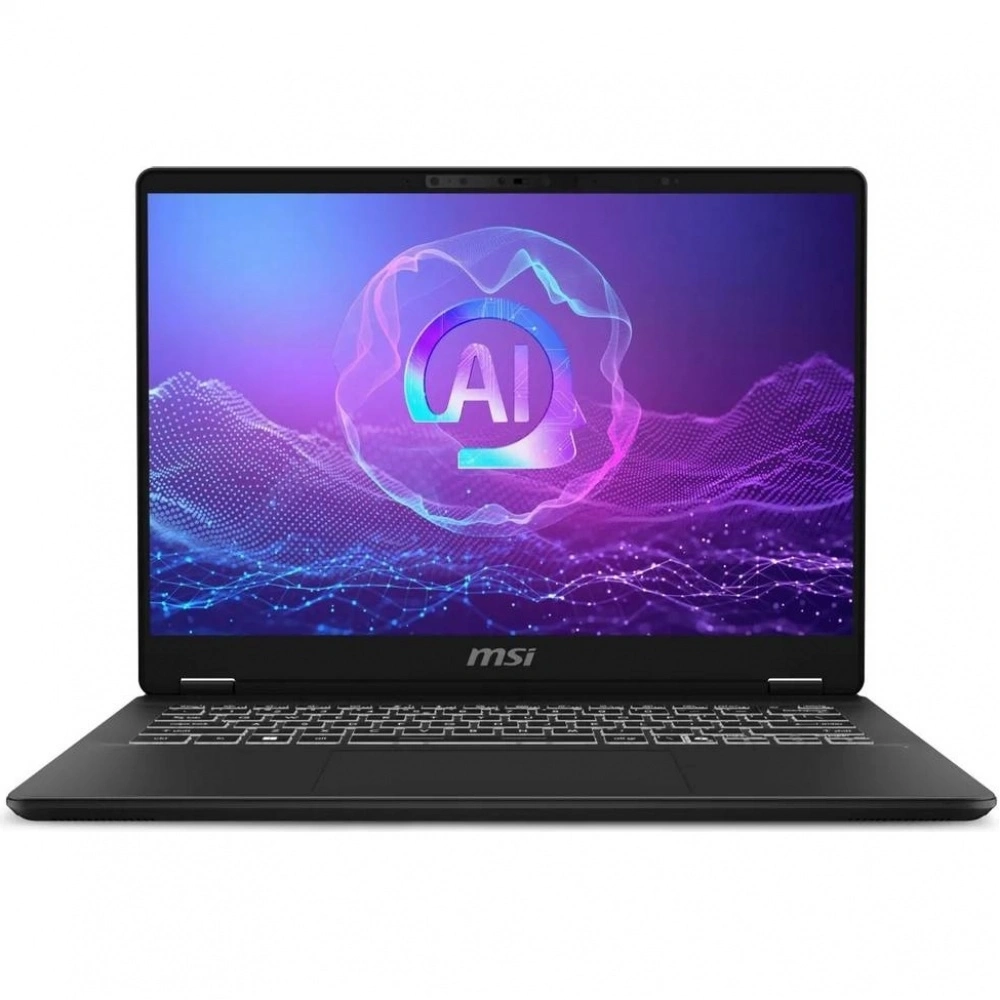 Ноутбук MSI Prestige 14 AI+ Evo C2VMG-044RU Intel Core Ultra 7 258V/32Gb/SSD1Tb/14"/OLED/2.8K/2880x1800/120Hz/Win11Pro/Stellar Gray/1.7kg (9S7-14N321-044)