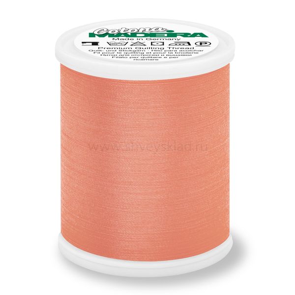 Нитки вышивальные хлопок Madeira Cotona №50, 1000 м, цв. 588, 9350, 5 катушек
