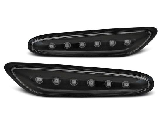 Повторители указателей поворота для BMW 3 E46 Limousine / Touring (01-05) LED черные