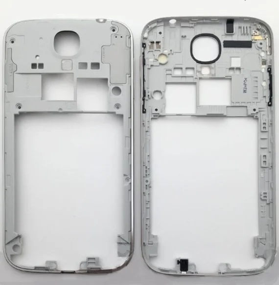 Задняя часть корпуса без крышки на Samsung S4 / i9500 (Silver)