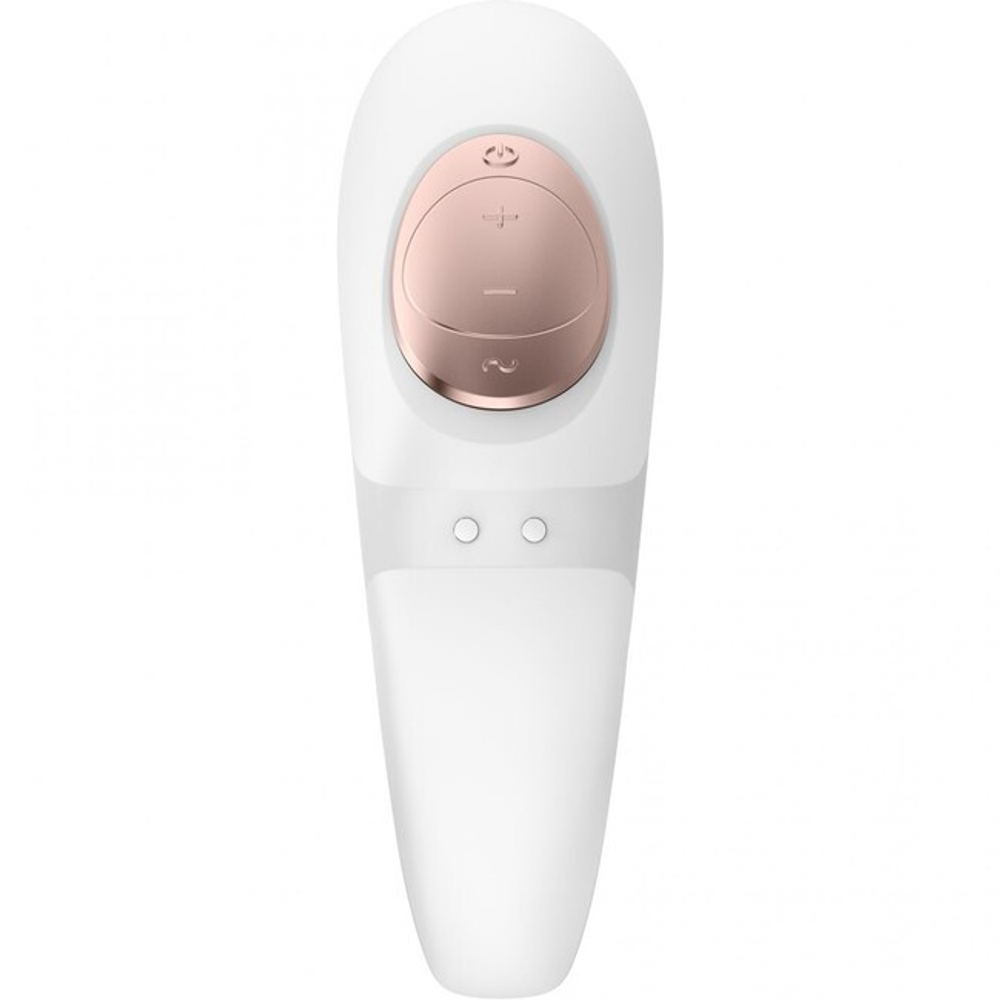 Вакуум-волновой бесконтактный стимулятор для пар Satisfyer Pro 4 Couples (10 режимов ), белый (Цвет: белый)