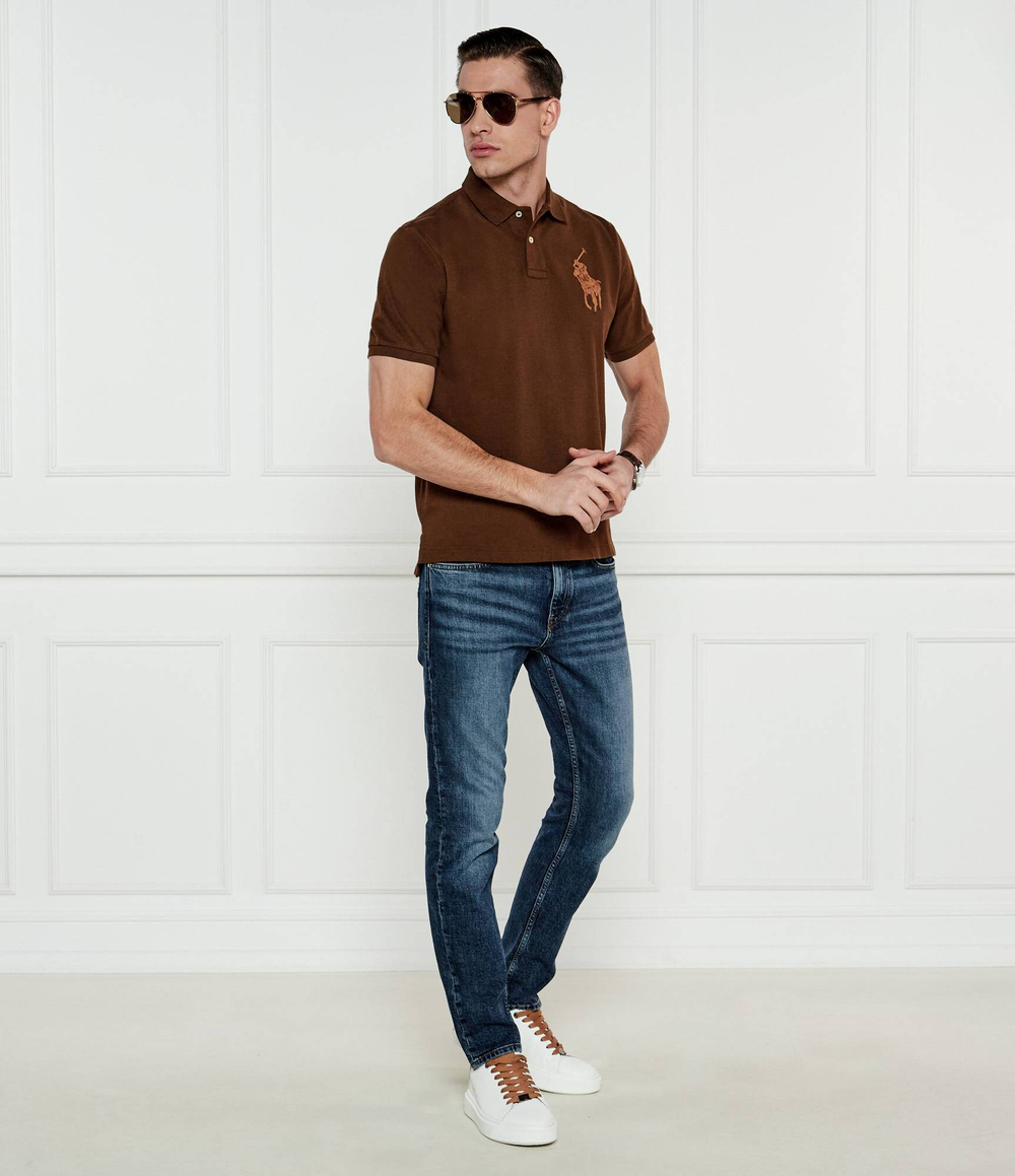 Поло POLO RALPH LAUREN - коричневый(710958776)