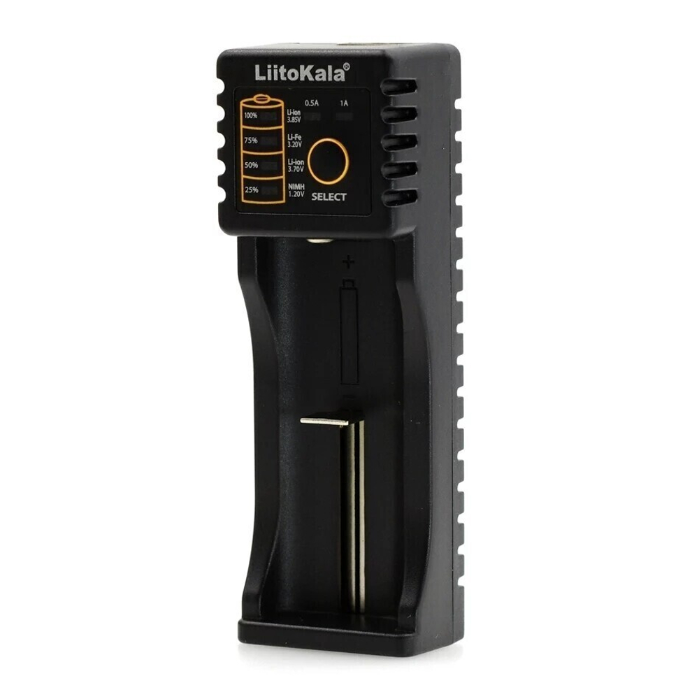 Качественное зарядное Liitokala Lii 100,(AA,AAА ,18650,26650 10440),USB 5 В,NiMH 1,2 V Li-Fe 3,0 V Li-ion 3,7 V Li-Ion 3,85 V