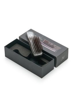Расческа Majestic Scalp Brush графит (дорожная версия)