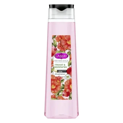 CAMAY гель д/душа Botanicals Цветы граната 400 мл