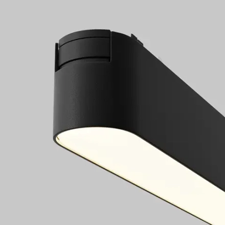 Трековый светильник Базис / Basis Radity 3000K 12Вт 120°, TR080-1-12W3K-B. TM Maytoni