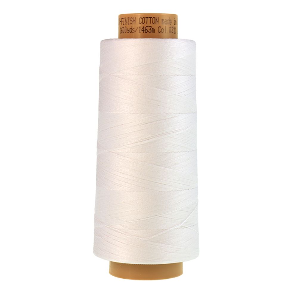 Нитки хлопковые Mettler Silk-Finish Cotton 40 (1463 м), 2 кат. | цв. 2000 Нитки хлопковые Mettler Silk-Finish Cotton 40 (1463 м), 2 кат. | цв. 2000