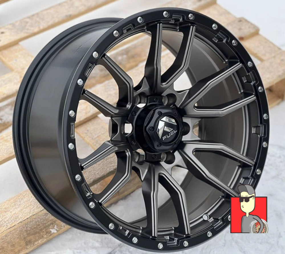 Комплект дисков Fuel Off-Road Blitz 19x8.5 et30 6x139.7