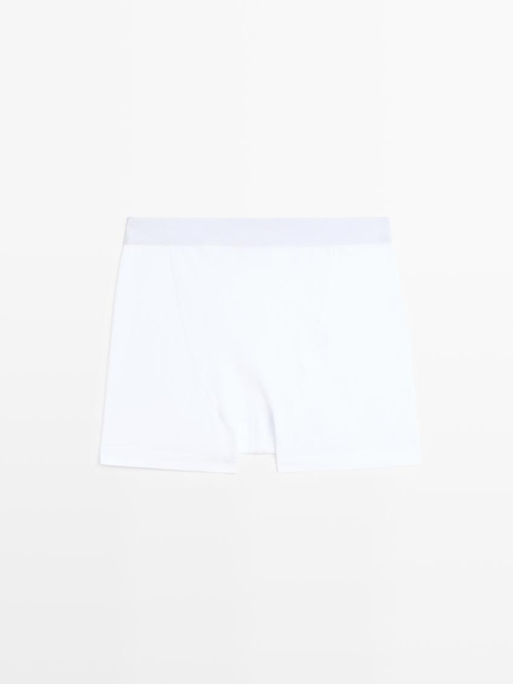 Massimo Dutti Боксеры с поясом и логотипом, белый