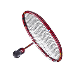 Ракетка для бадминтона Babolat X-Feel Spark Strung - dark red/silver