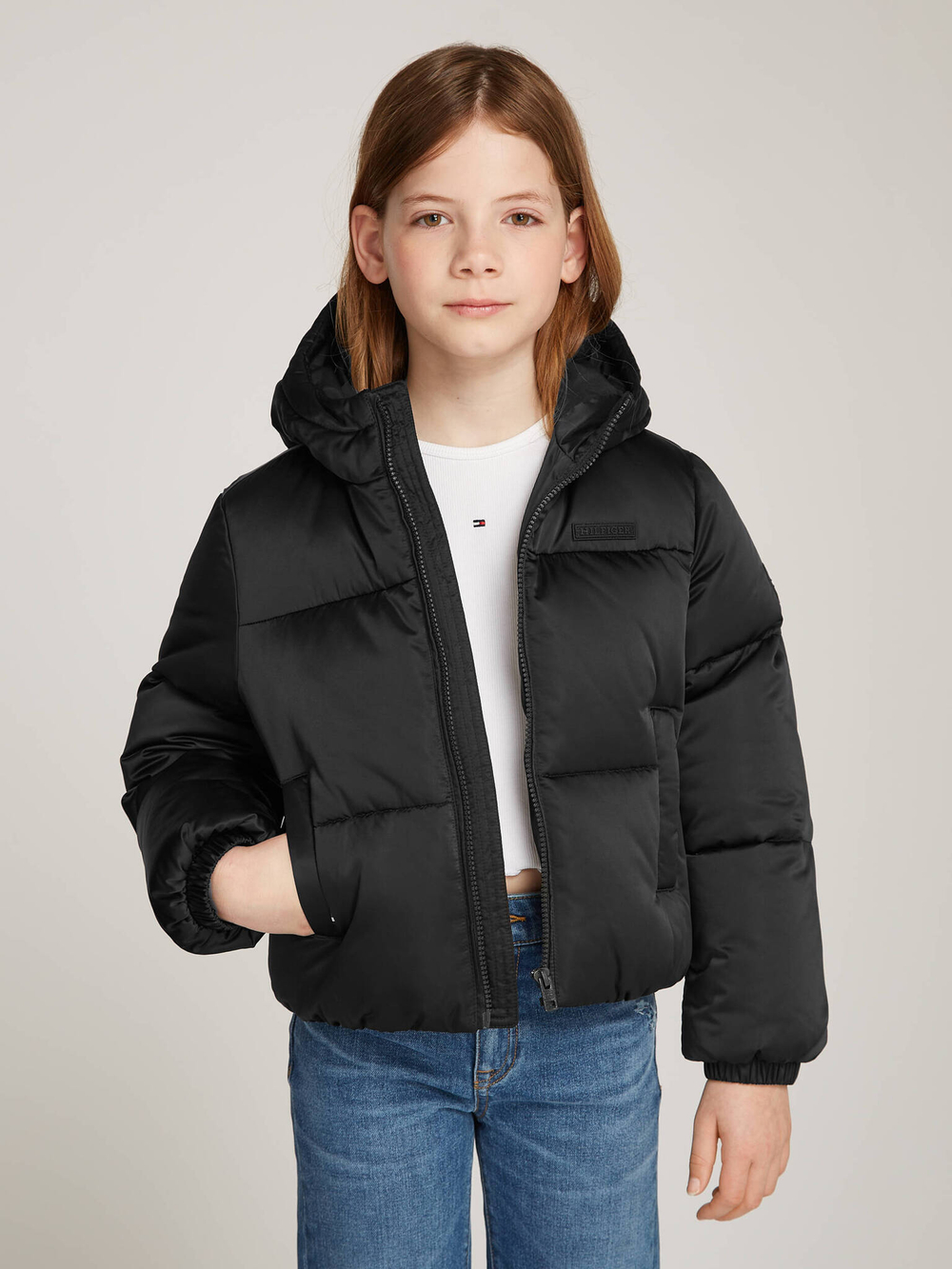 Утепленная куртка NEW YORK Tommy Hilfiger - черный(KG0KG08050)