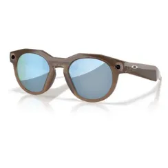 Умные очки Oakley HSTN, Brown Smoke/Prizm Deep Water Polarized (Поляризованные)